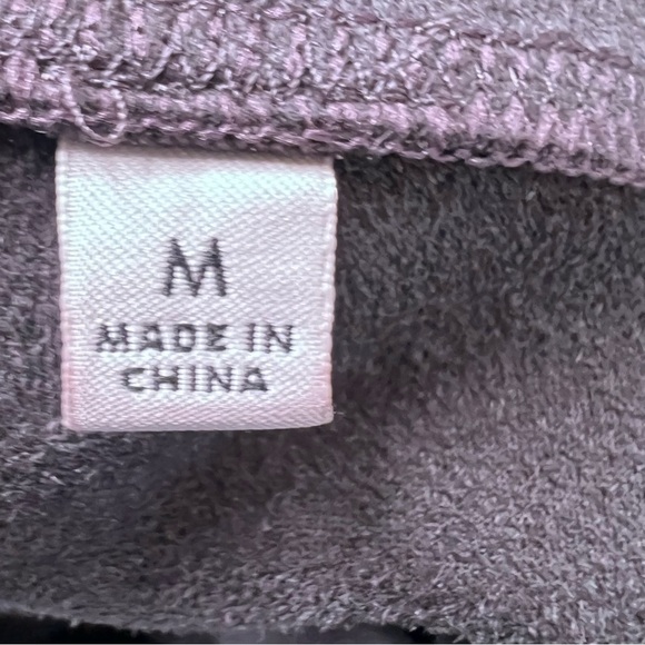 Aritzia Wilfred Free Daria Faux Suede Leggings Size Medium - Picture 9 of 12